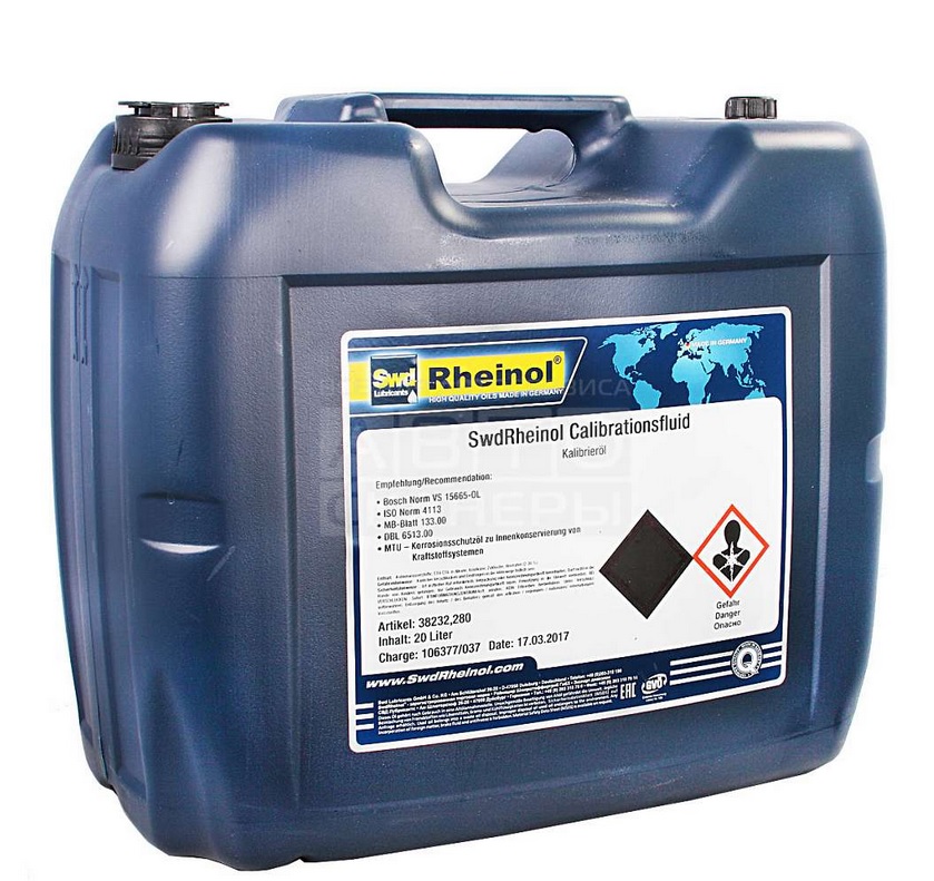 SWD Rheinol calibrations fluid калибровочная жидкость для дизельных стедов ISO 4113